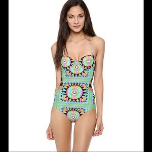 Mara Hoffman Strappy One Piece Swimsuit